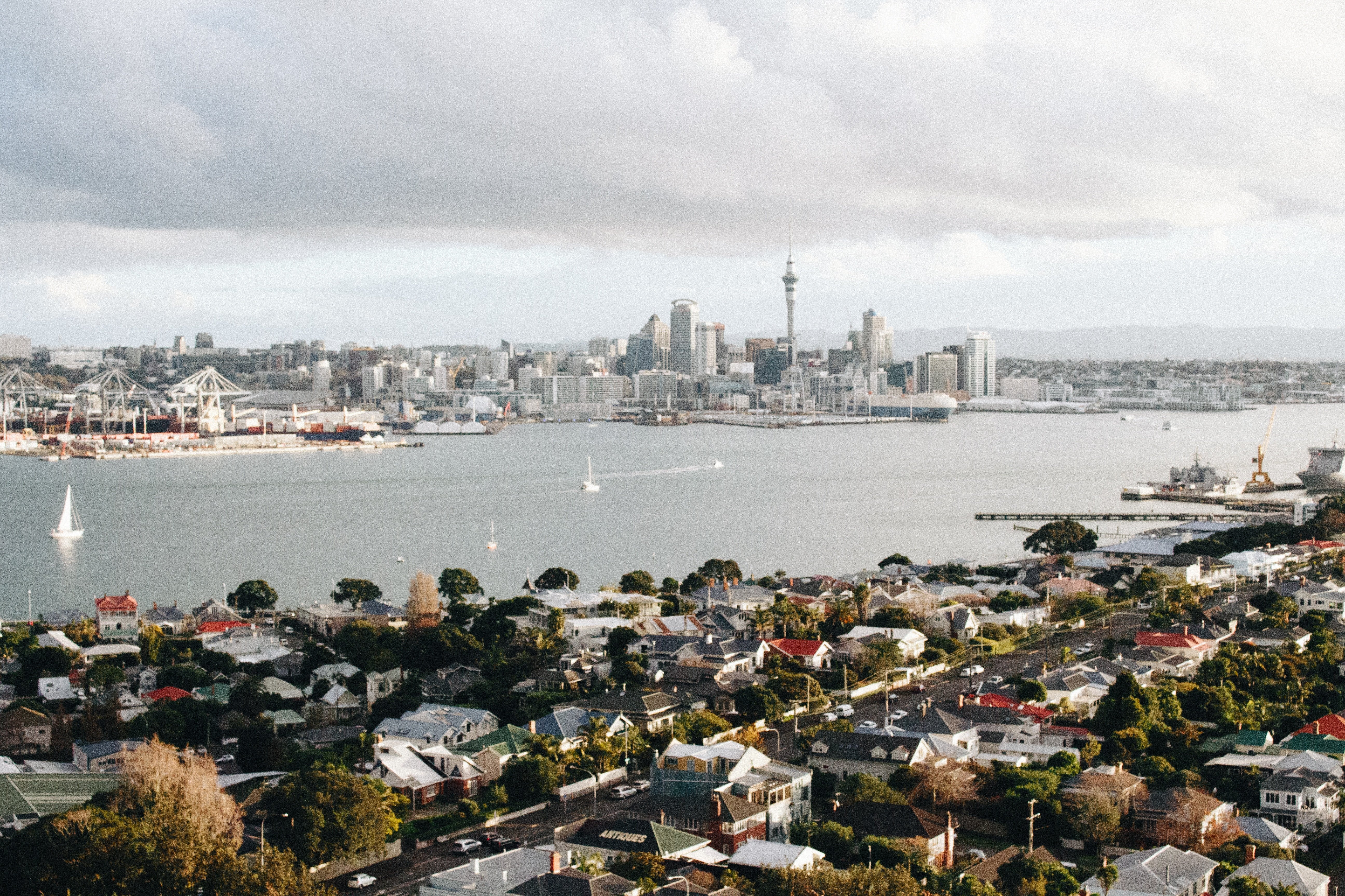 Auckland the City of Sails is in